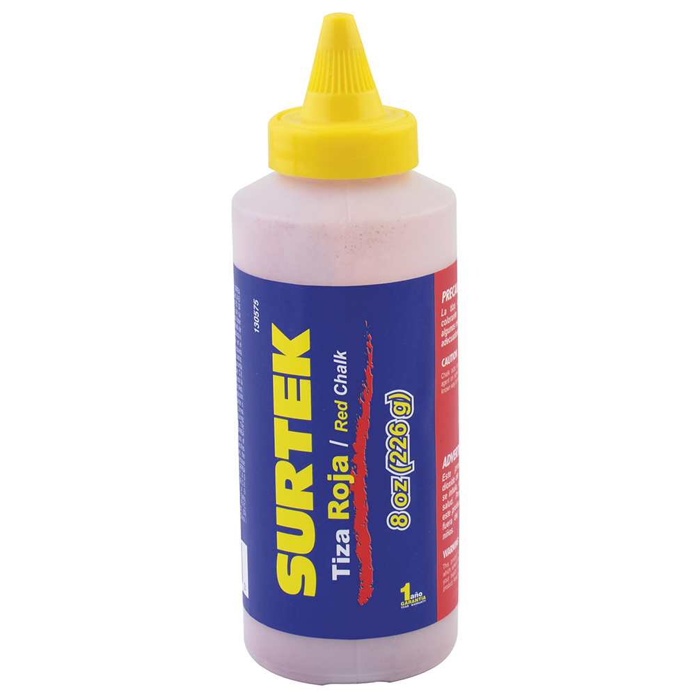 Tiza de repuesto roja 227 g Surtek
