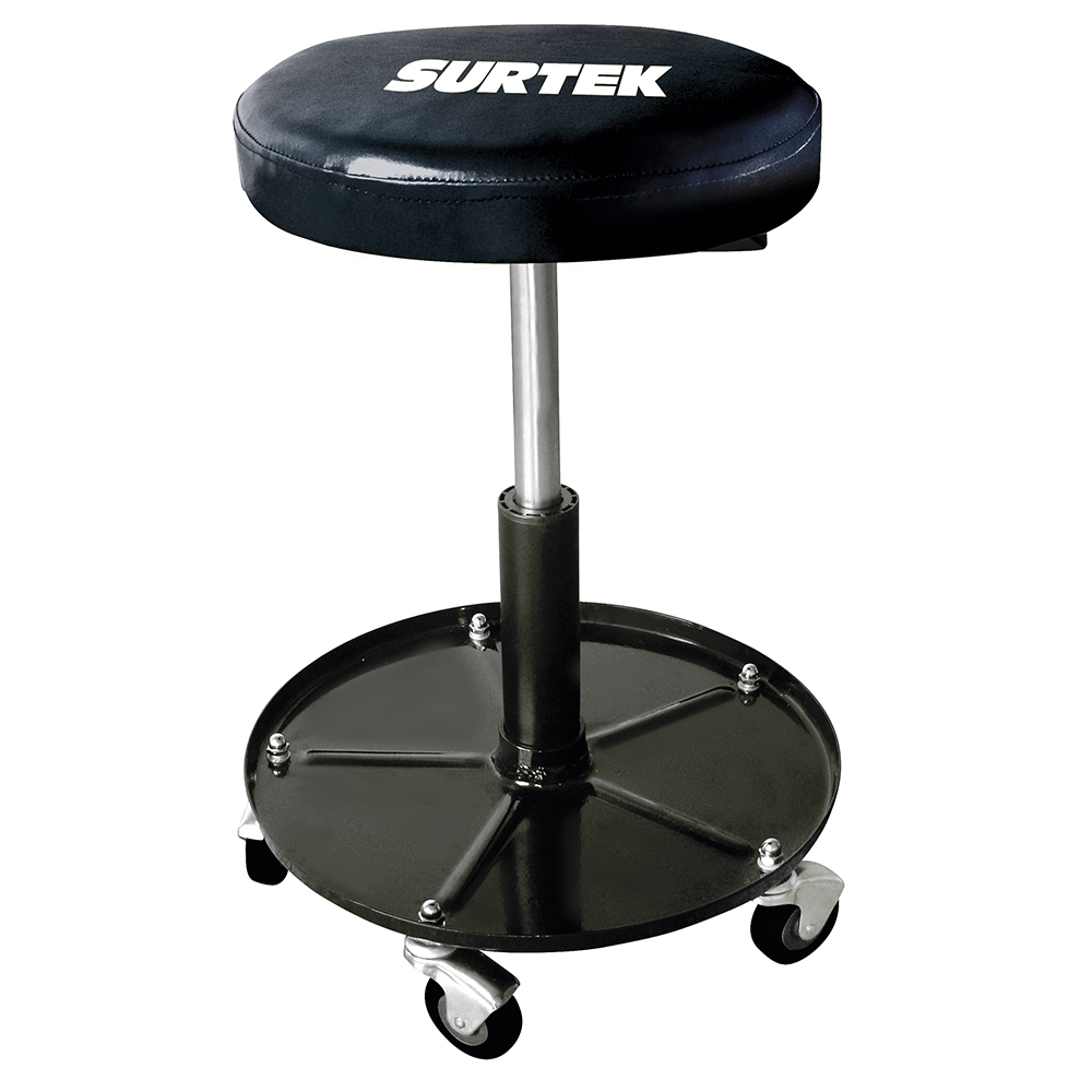 Banco para mecánico 489 mm giratorio acolchonado Surtek