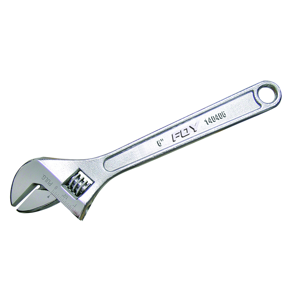 Llave ajustable cromada 6" uso doméstico Foy