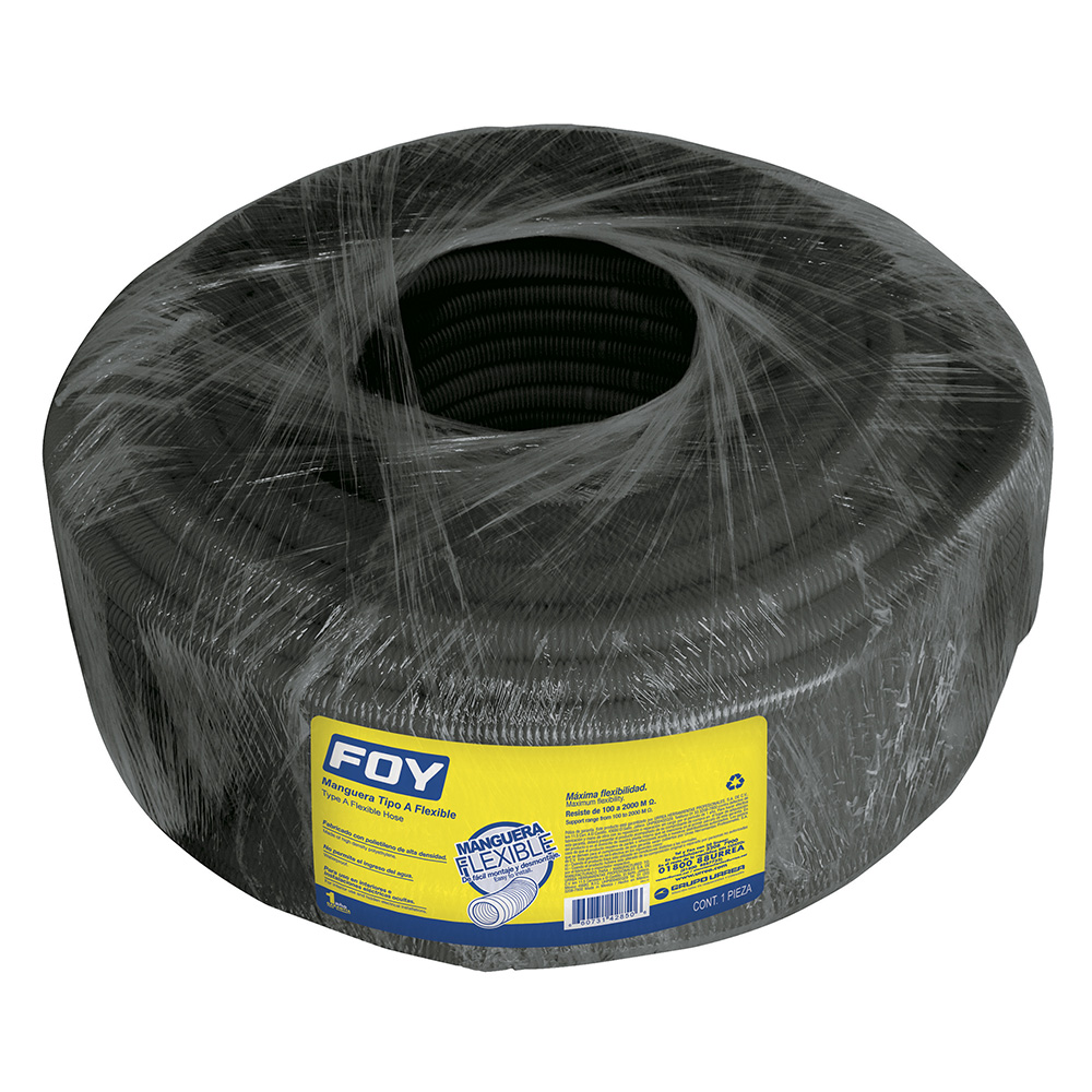 Manguera flexible reforzada 3/4" 50 m Foy
