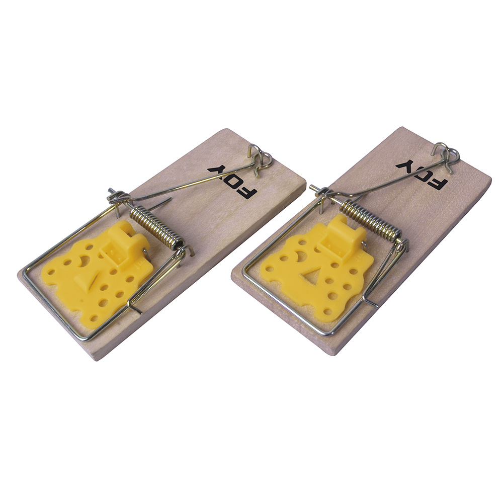 Trampa para ratón, 4" 2 piezas Foy