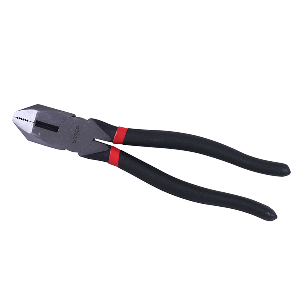 Pinza con mango rubber grip de 9" corte lateral Urrea