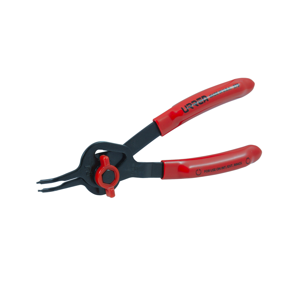 Pinza para para anillos de retención convertibles con mariposa .070 ángulo de 0° Urrea