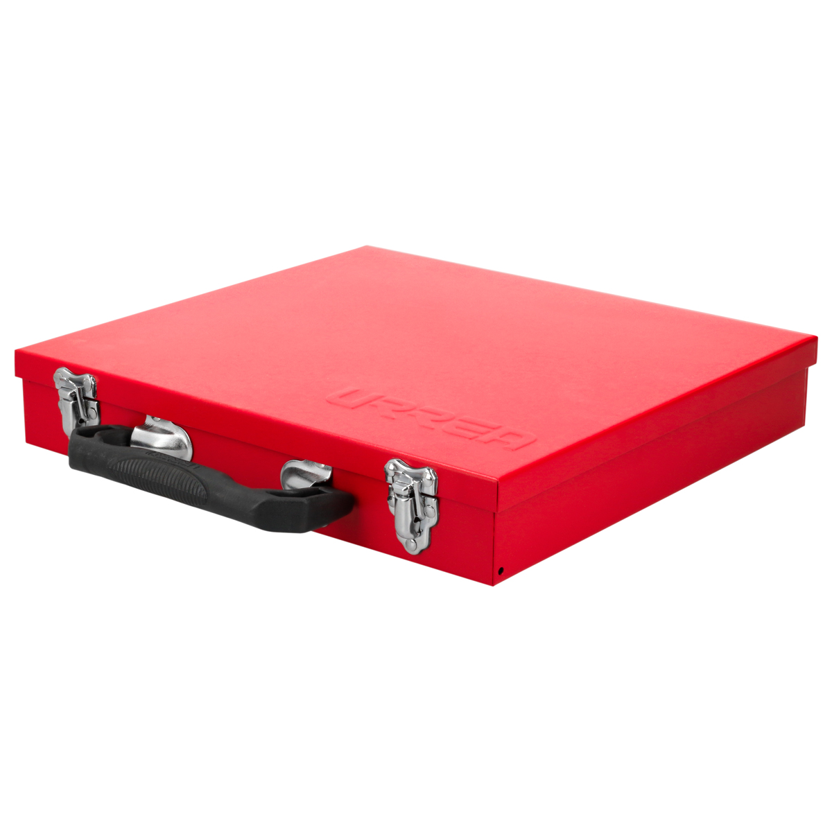 Caja metálica usos múltiples roja 12" x 11" x 2" Urrea