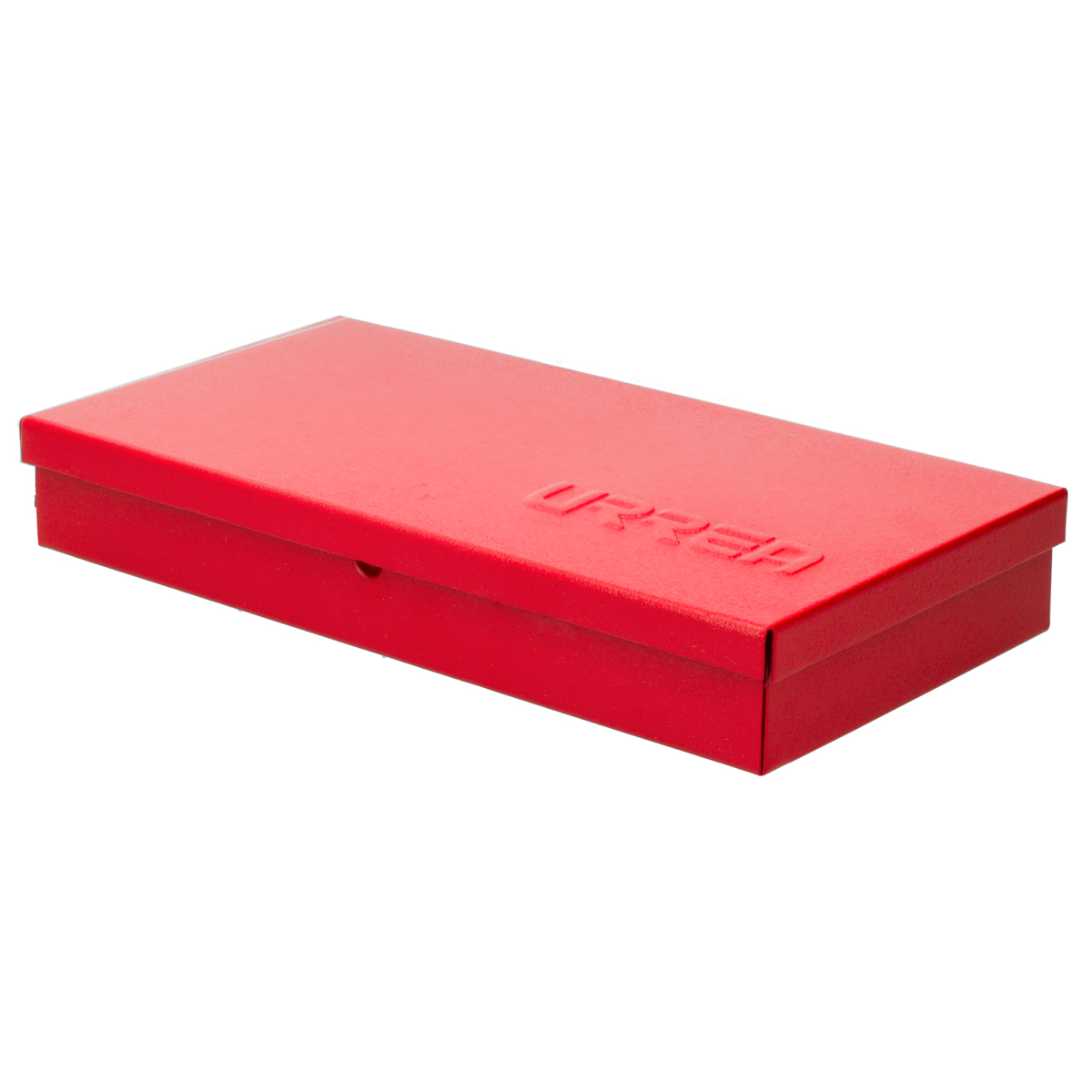 Caja metálica usos múltiples roja 4" x 9" x 1" Urrea