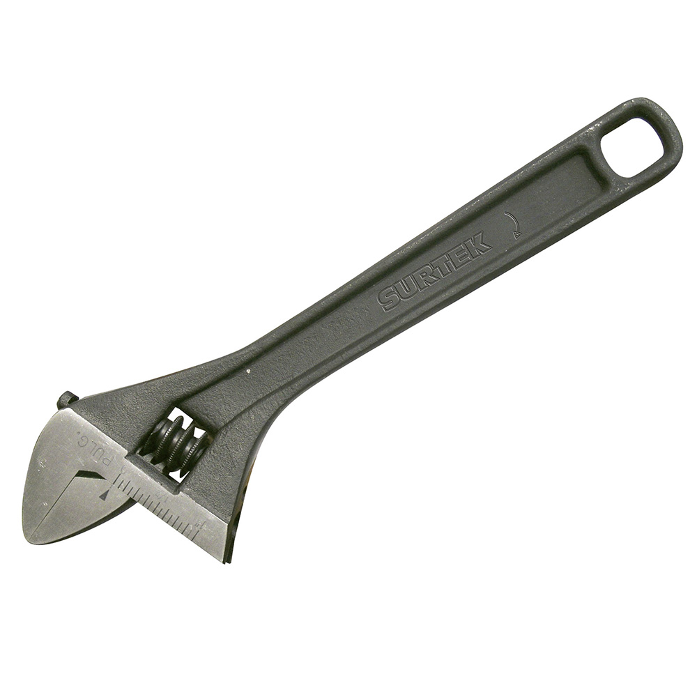 Llave ajustable pavonada 15" uso doméstico Surtek
