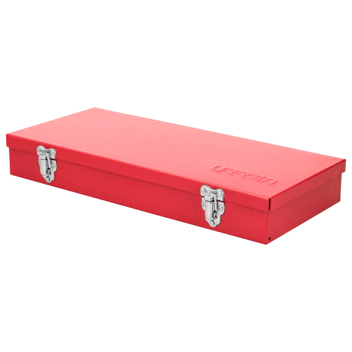 Caja metálica usos múltiples roja 14" x 6" x 2" Urrea