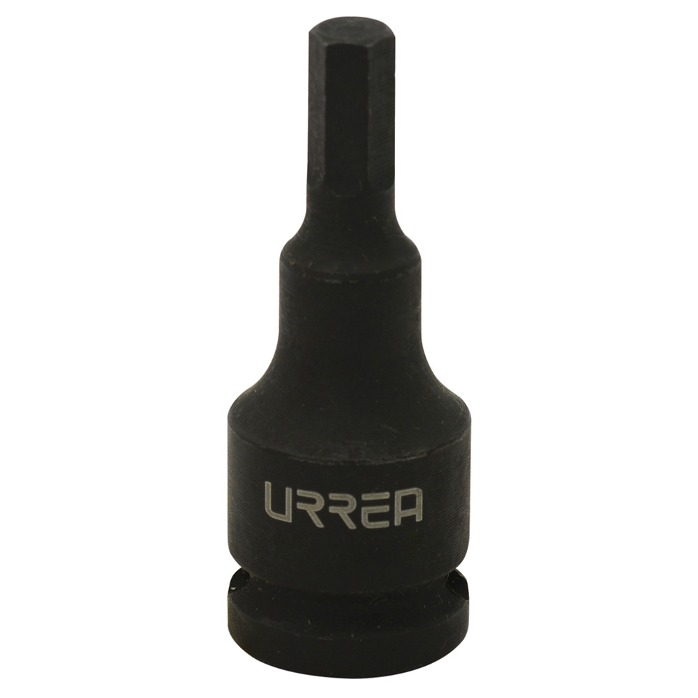 Dado de impacto con punta hexagonal métrico cuadro de 3/8", 6 mm Urrea