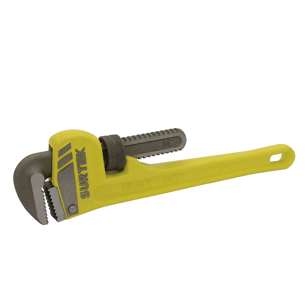 Llave stillson de hierro maleable 12" uso profesional Surtek