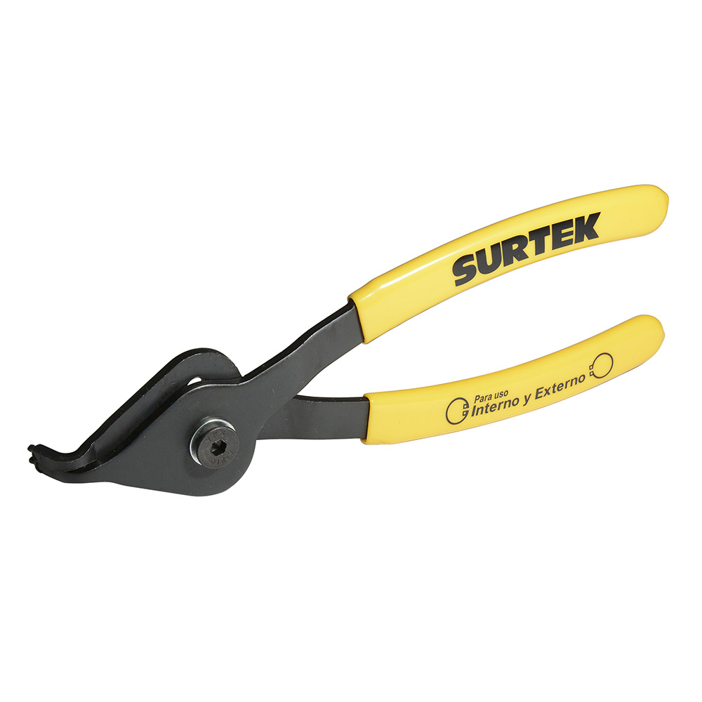 Pinza para para anillos de retención convertibles 1.7 mm ángulo de 180° Surtek