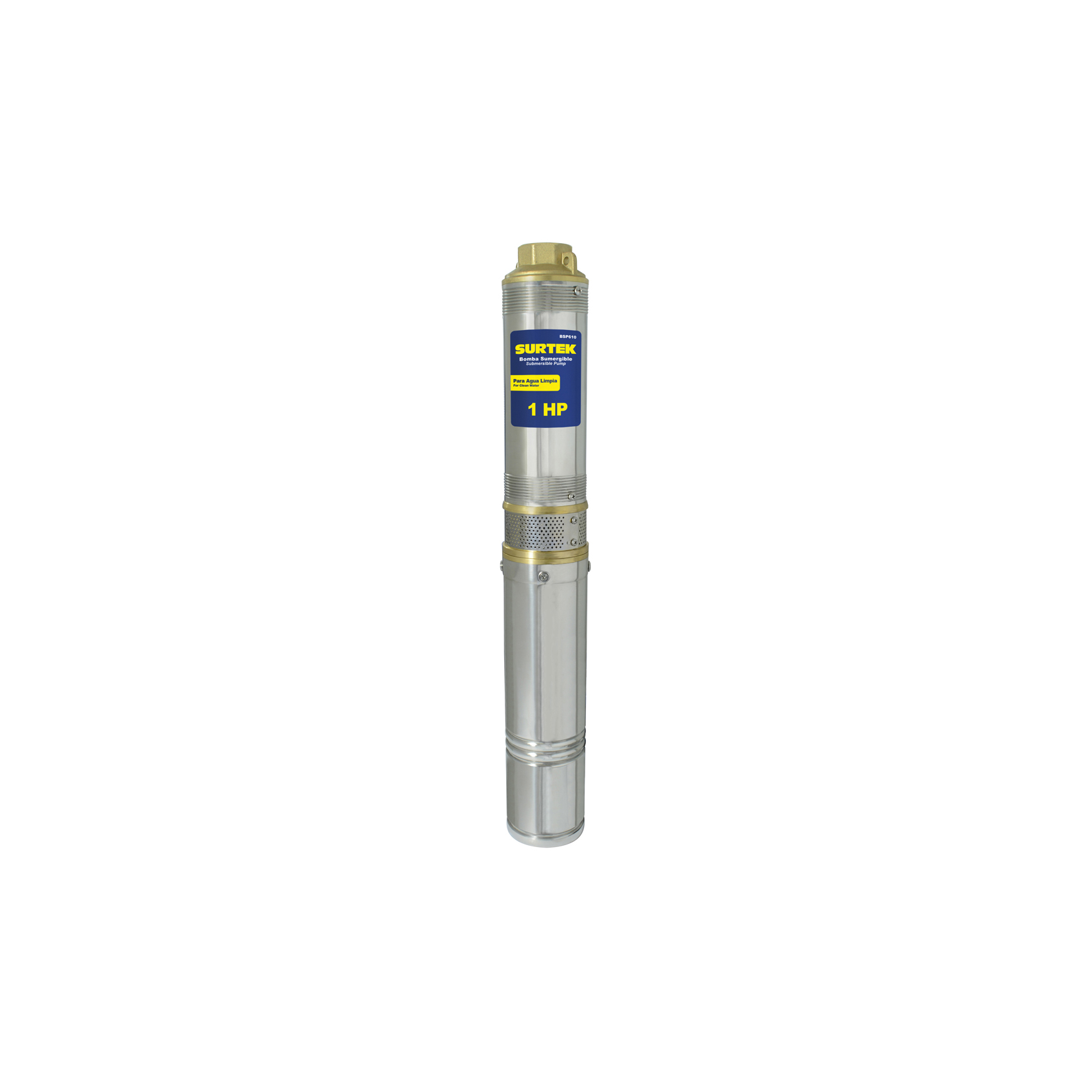 Bomba sumergible para pozo profundos 1 HP 127 V Surtek