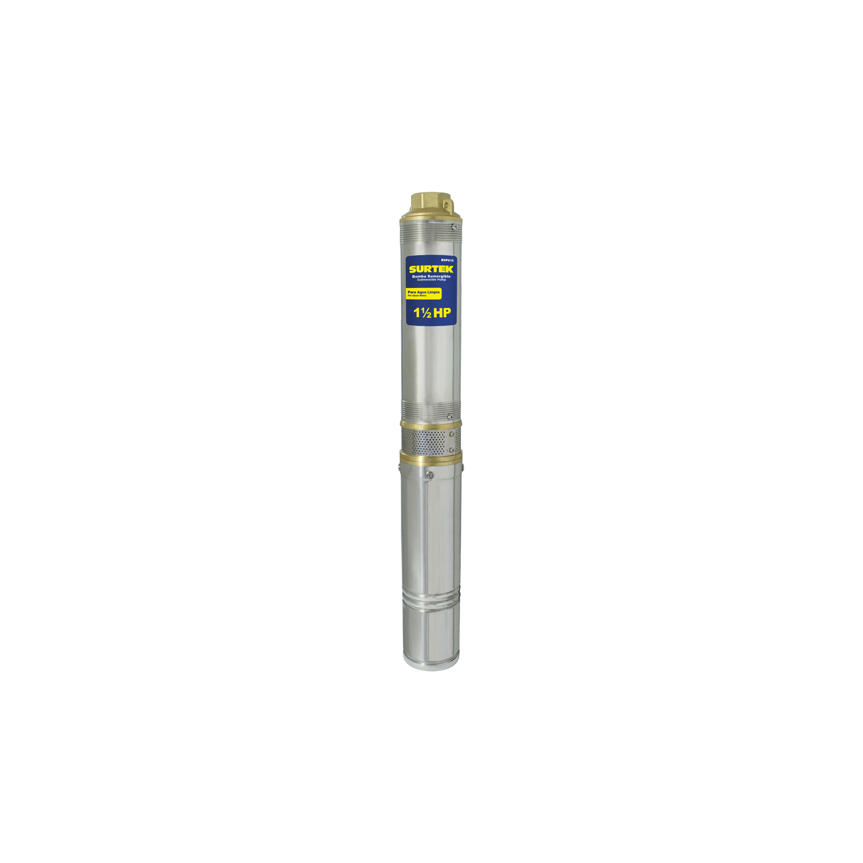 Bomba sumergible para pozo profundos 1-1/2 HP 127 V Surtek