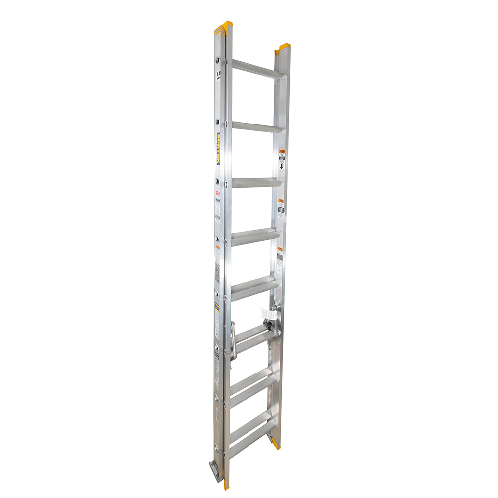 Escalera de extensión tipo 3 de aluminio con 16 peldaños Surtek