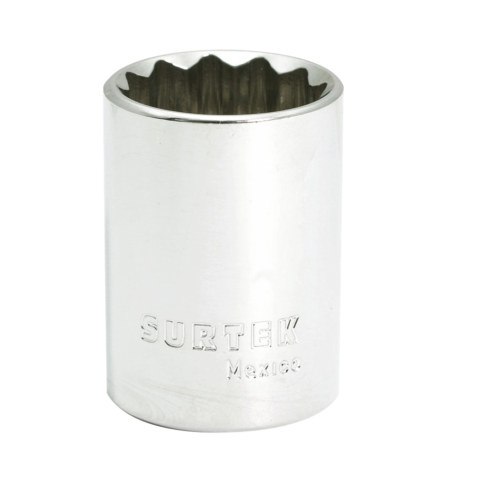 Dado en pulgadas cuadro de 1/2", 12 puntas, 15/16" Surtek