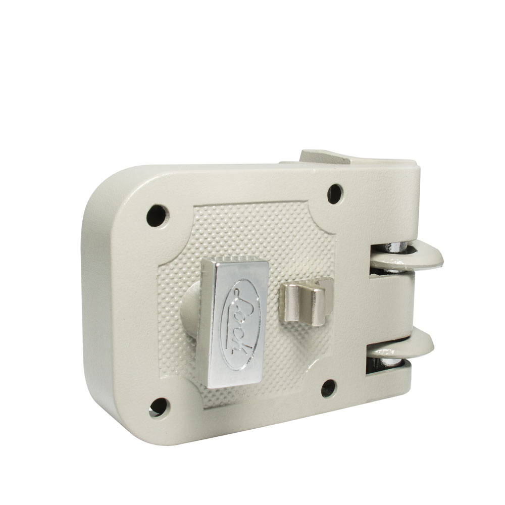 Cerradura sobreponer para puerta corrediza función derecha, llave estándar, en caja Lock