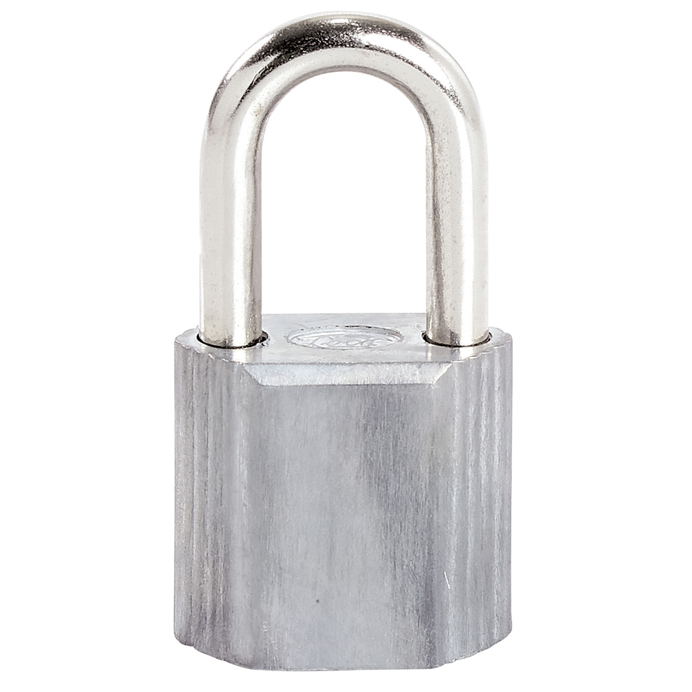Candado No.9 largo 38 mm, color gris Lock