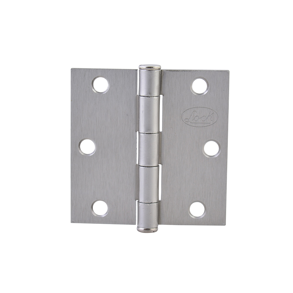 Bisagra cuadrada níquel satinado 2.5" x 2.5" Lock
