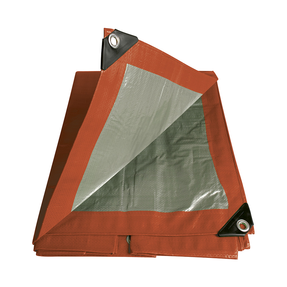 Lona de polietileno color rojo 4 x 5 m Foy
