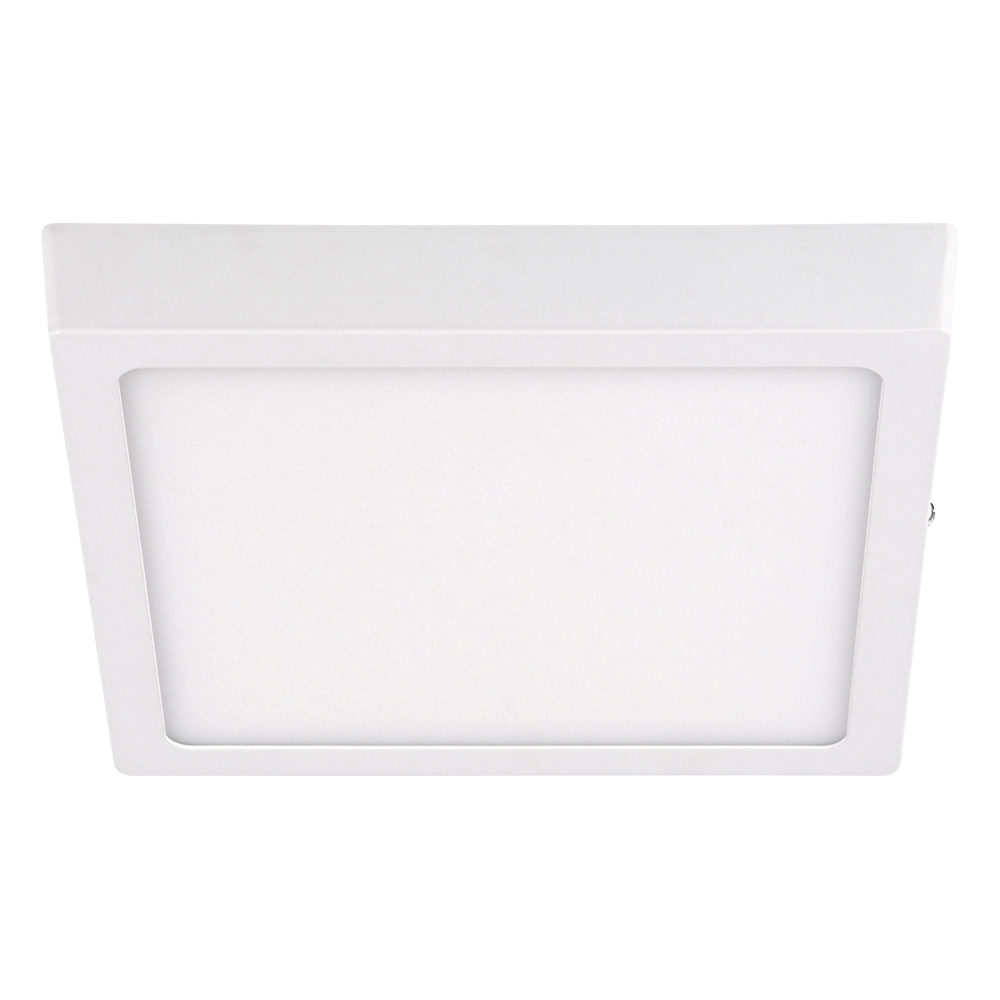 Luminario LED de sobreponer cuadrado, 18 W, luz fría Surtek