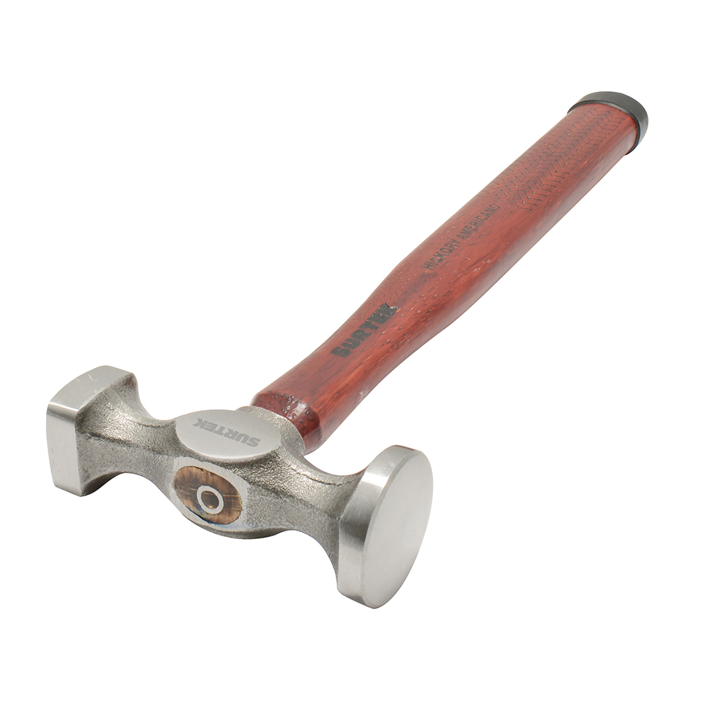 Martillo laminero plana-plana con mango de madera hickory americano de 13", 11 oz Surtek