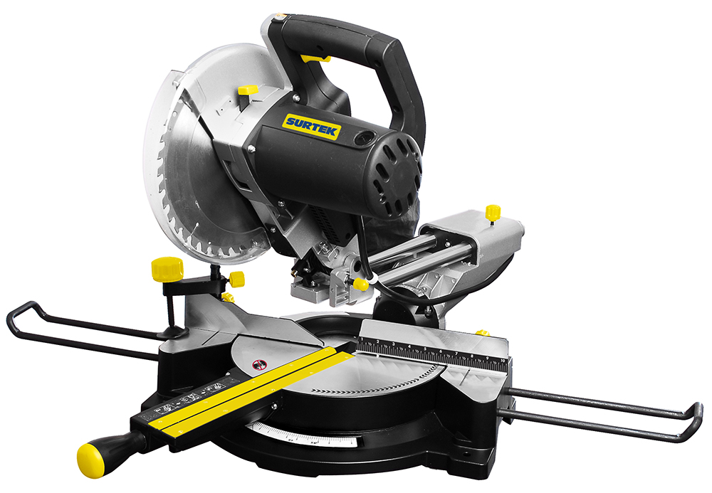 Sierra de inglete telescópica 10" 2000 W 120 V Surtek