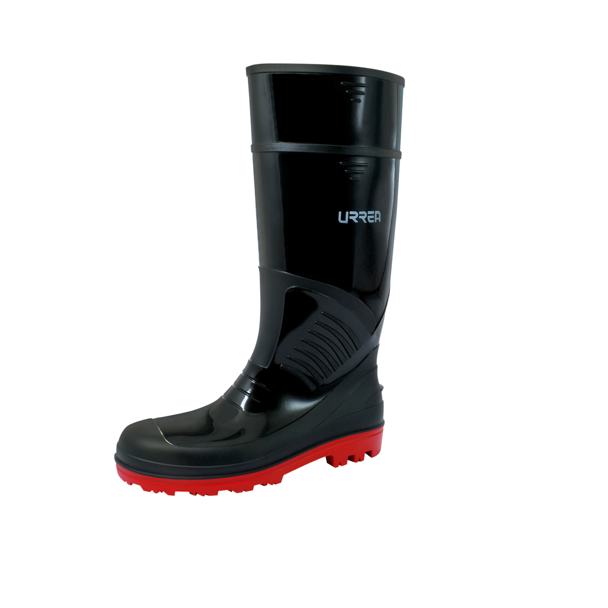Botas de seguridad de PVC industriales con casquillo de acero #24 cm Urrea